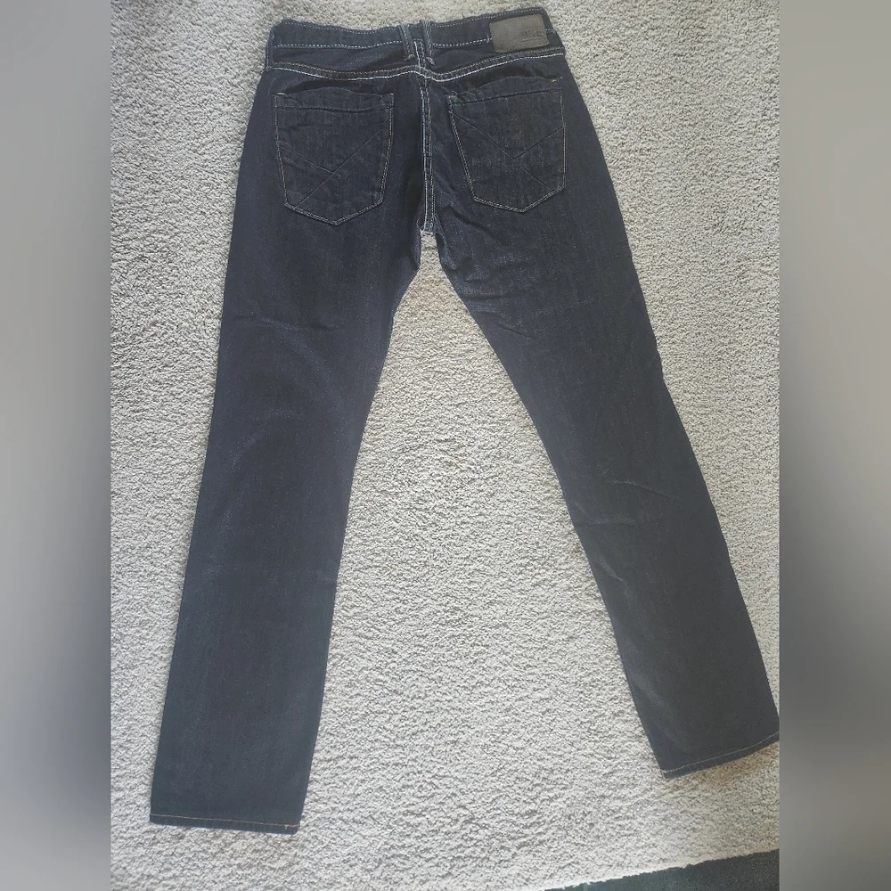 Men's BKE Dark Wash Aiden‎ Straight 31L Jeans